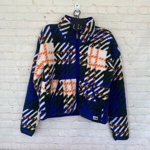 THE NORTH FACE Camoshire fleece zip up jacket Girls XL 14-16